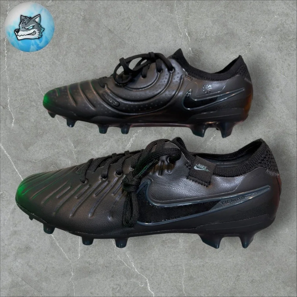 Nike Tiempo Legend 10 Elite FG Mens 4 Shadow Pack Black Soccer Cleats DV4328 002